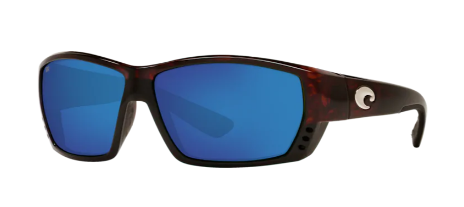 Costa Tuna Alley Mens Sunglasses Tortoise/Blue Mirror