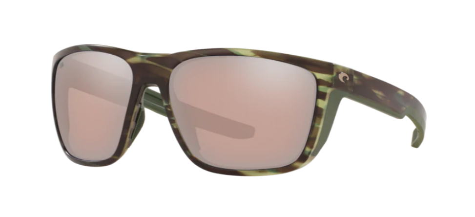Costa Ferg Mens Sunglasses Matte Reef/Copper Silver Mirror