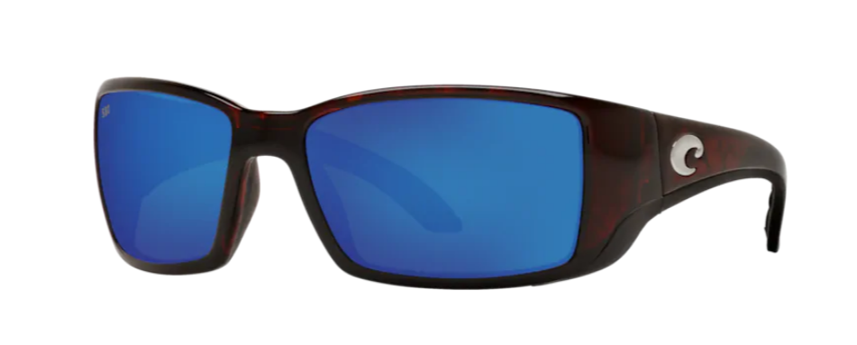 Costa Blackfin Mens Sunglasses Tortoise/Blue Mirror