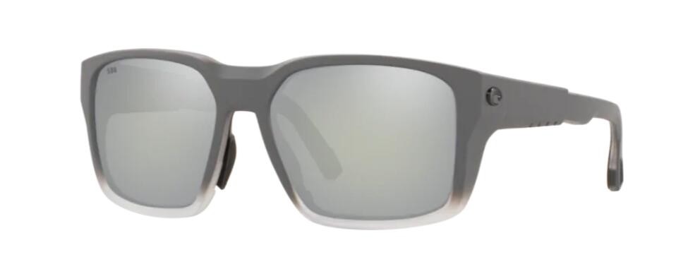 Costa Tailwalker Mens Sunglasses Matte Fog Gray/Gray Silver Mirror