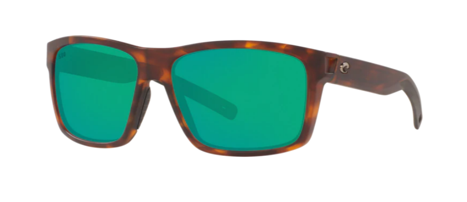 Costa Slack Tide Mens Sunglasses Matte Tortoise/Green Mirror