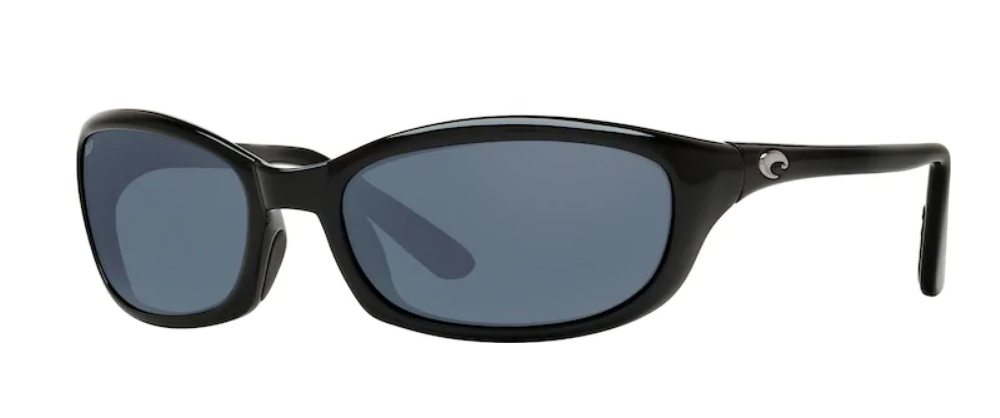 Costa Harpoon Mens Sunglasses Shiny Black/Gray