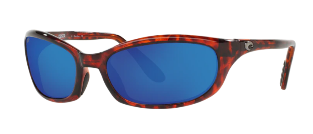 Costa Harpoon Mens Sunglasses Tortoise/Blue Mirror