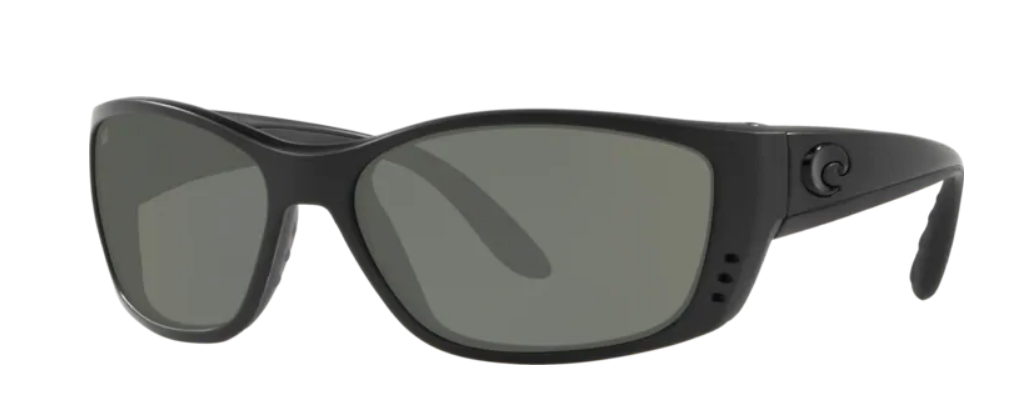 Costa Fisch Mens Sunglasses Blackout/Gray