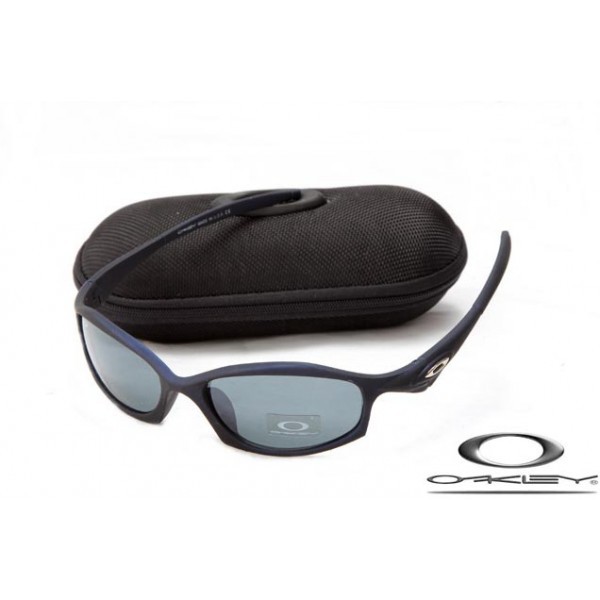 Oakley Hatchet Wire Sunglasses Blue Frame Blue Iridium Lens OAKLEY20156331