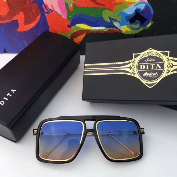 Dita DT97134 Polarized Sunglasses Blue Mirror