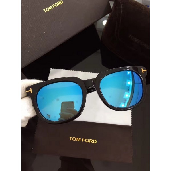 Mens Tom Ford Sunglasses Black Blue