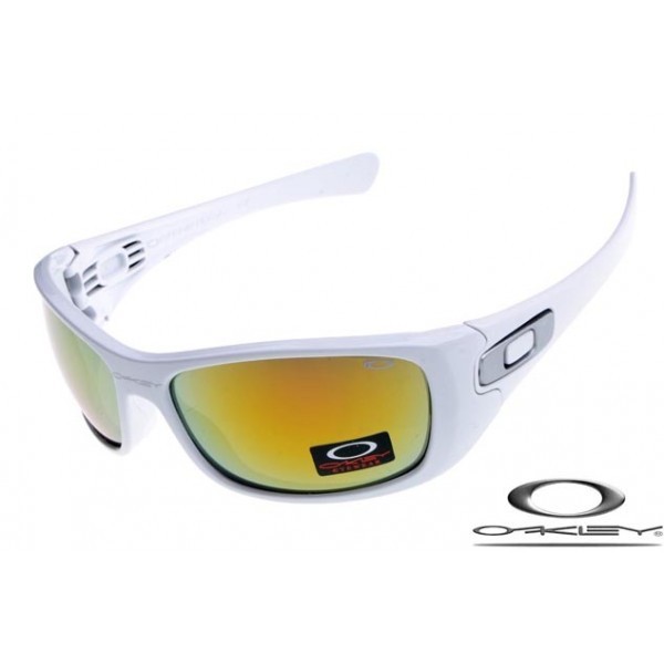 Cheap Oakley Hijinx Sunglasses White Frame Fire Lens For Sale USA