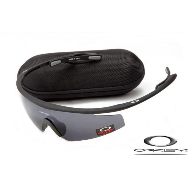 Cheap Oakley M2 Frame Sunglasses Matte Black Frame Gray Lens