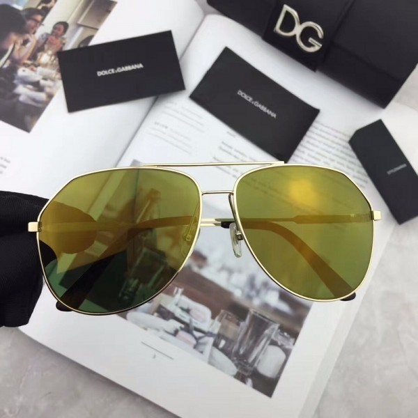 Men's Women's Dolce amp; Gabbana DG2129 Sunglasses Green