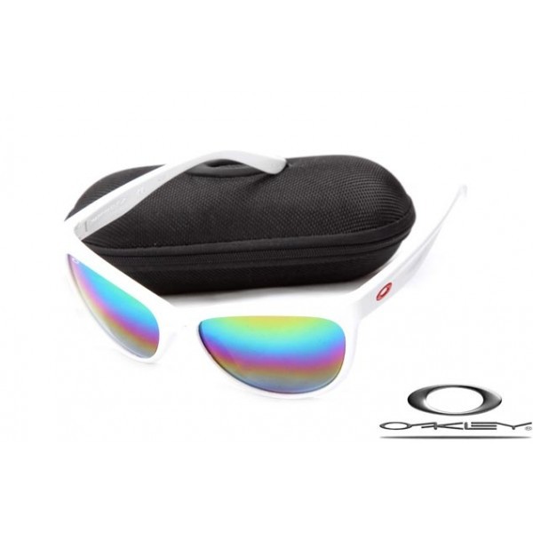 Oakley Fringe Women Sunglasses White Frame Colors Iridium Lens OAKLEY20156226