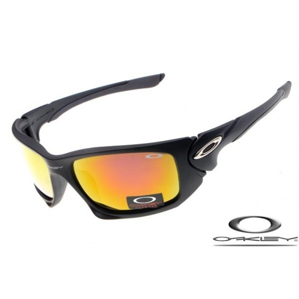Oakley Scalpel Sunglasses Polishing Black Frame Fire Yellow Iridium Lens OAKLEY20156189