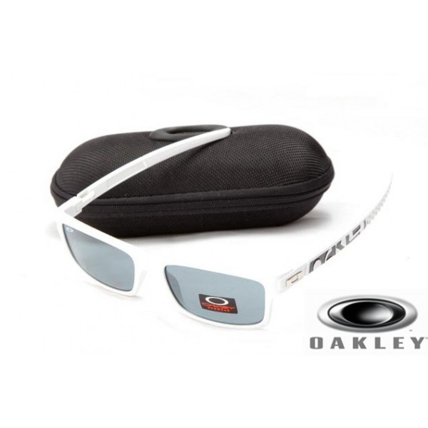  oakley currency sunglasses White Frame Gray Lens OAKLEY201567328