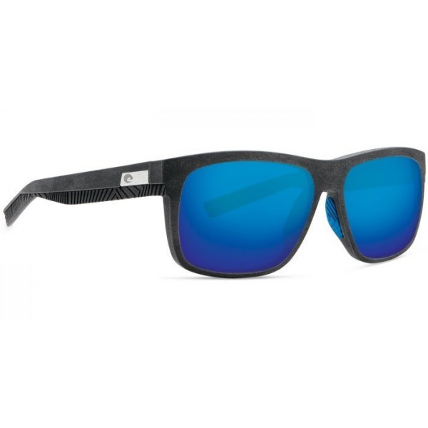 Costa Baffin Net Gray With Blue Rubber Sunglasses