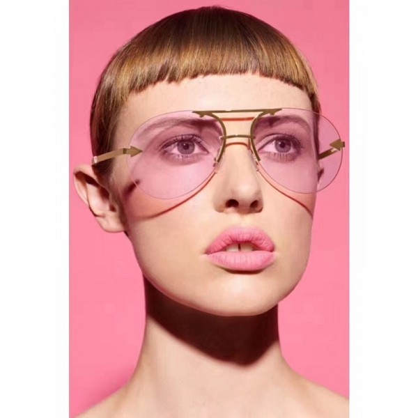 Karen Walker Love Hangover Sunglasses Pink Lenses