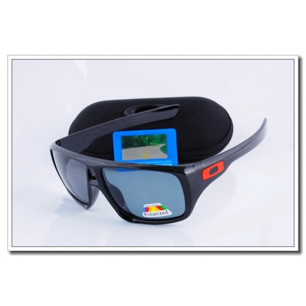 Cheap Oakley Dispatch Polarized Sunglasses Polishing Black Frame Blue Iridium Lens Sale