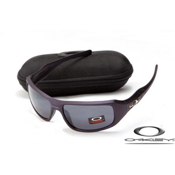 Replica Oakley c six sunglasses Purple Frame Grey Lens on sale