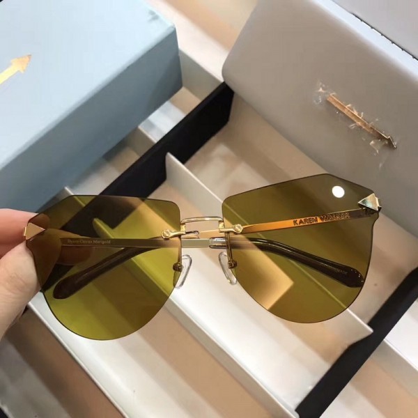 Authentic Karen Walker Jelly Sunglasses Brown Lenses