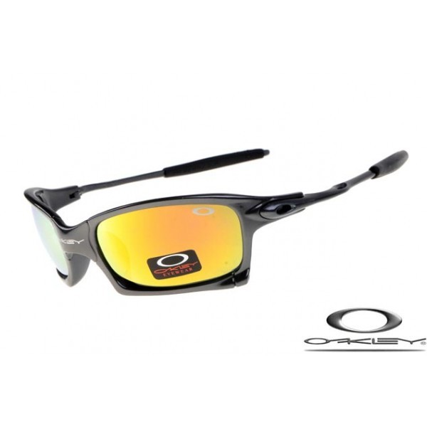 Oakley X Squared Sunglasses Polishing Black Frame Yellow Iridium Lens OAKLEY20156339