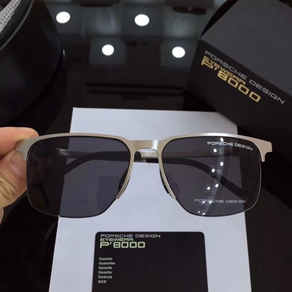 Porsche Design Sunglasses Silver Black