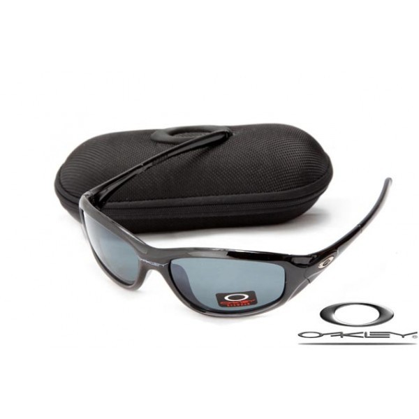 Oakley Encounter Women Sunglasses Polishing Black Frame Gray Lens OAKLEY20156482