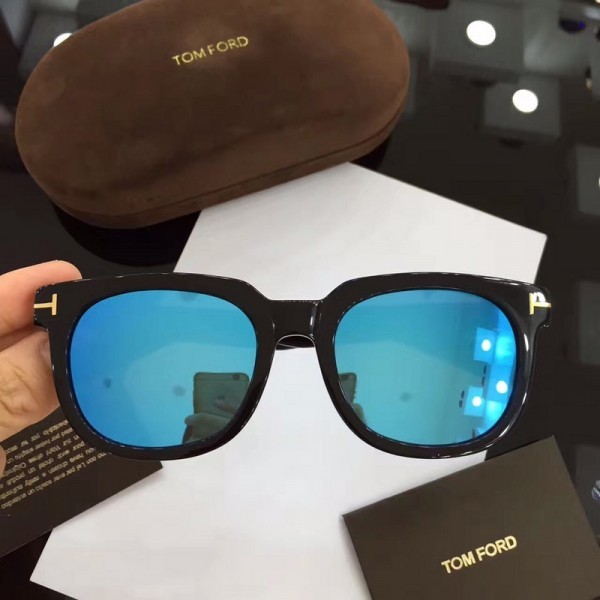 Mens Womens Tom Ford Sunglasses Black Blue