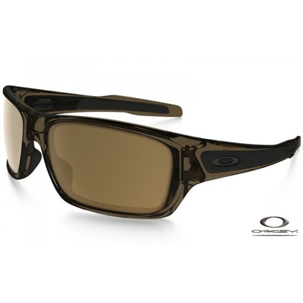 Oakley Turbine Sunglasses Clear Brown Frame Brown Lens