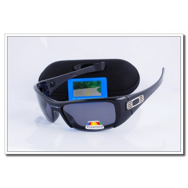 Cheap Oakley Hijinx Polarized Sunglasses Polishing Black Frame Slate grey Iridium Lens Sale