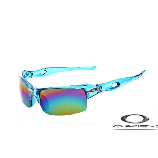 Cheap Foakleys Sunglasses Transparent Frame Colorful Lens For Sale Free Shipping USA