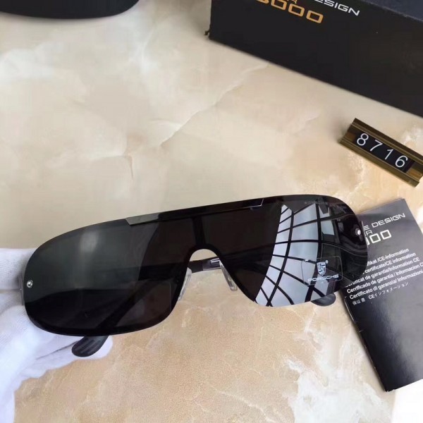 Porsche Design P8716 Sunglasses Polarized Black