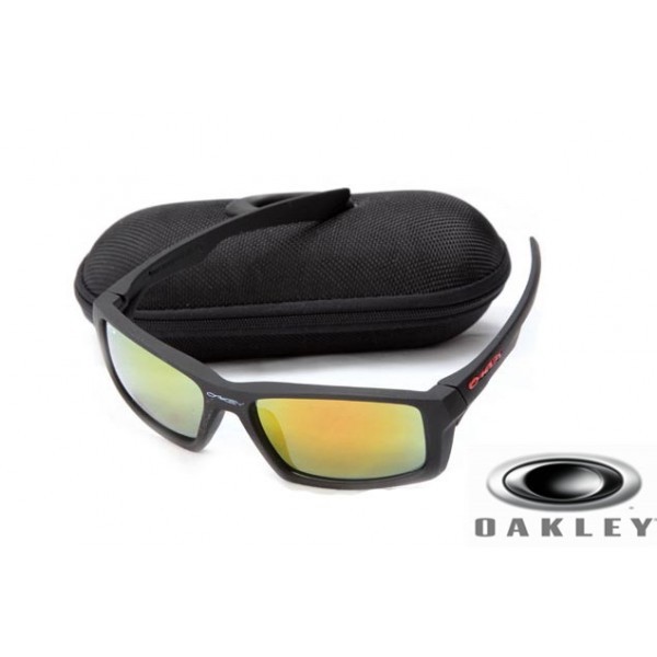  oakley eyepatch sunglasses Matte Black Frame Fire Yellow Lens OAKLEY201567369