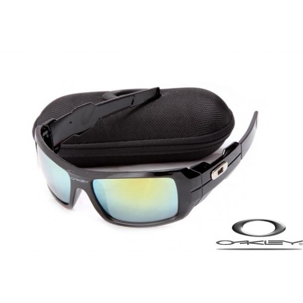 Oakley Oil Drum Sunglasses Polishing Black Frame Gray Blue Iridium Lens OAKLEY20156136