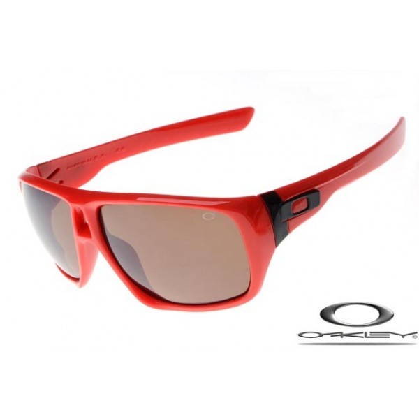 Oakley Dispatch Sunglasses Polishing Red Frame Brown Lens OAKLEY20156414
