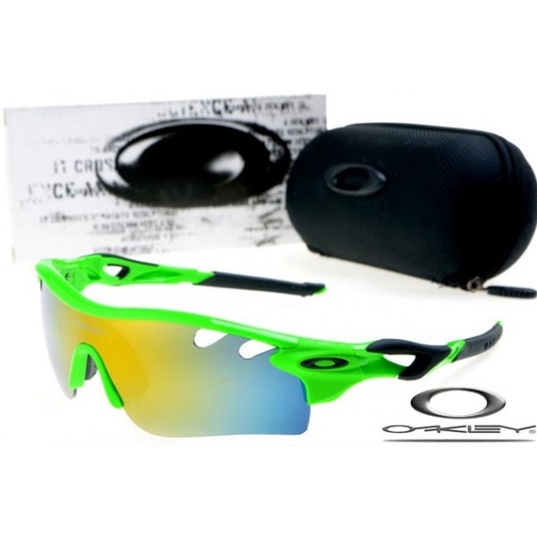 Oakley RadarLock Path Sunglasses Polishing Green Frame Yelow Iridium Lens OAKLEY20156241