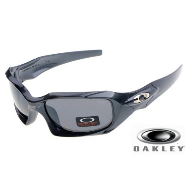 Oakley Pit Boss Sunglasses Polishing Black Frame Gray Lens OAKLEY201567418
