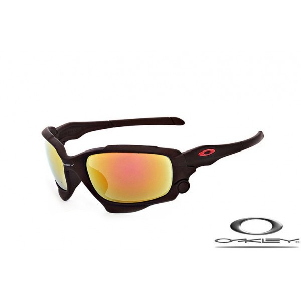 Discount Oakleys Jawbone Black Frame Fire Yellow Lens