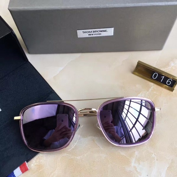 Thom Browne Fashion Gradient Sunglasses Purple