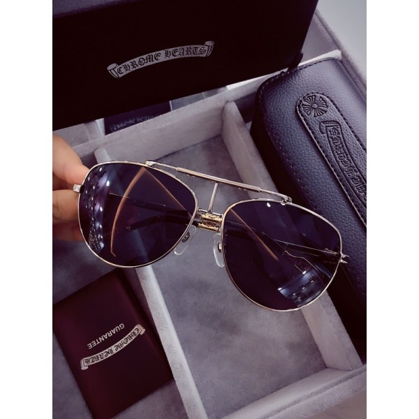 Chrome Hearts Glasses Pen Adjustable Black Silver