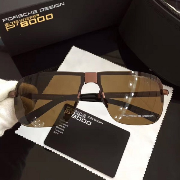 Porsche Design Sunglasses Foldable Eyewear Brown