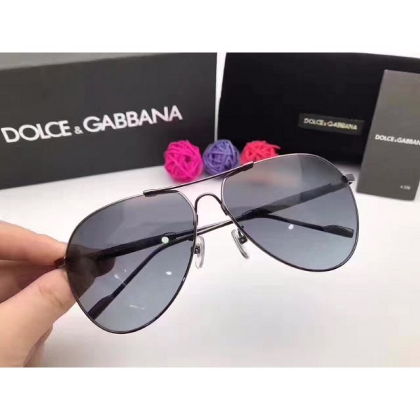Mens Womens Dolce amp; Gabbana Sunglasses DG3018 Grey Gold