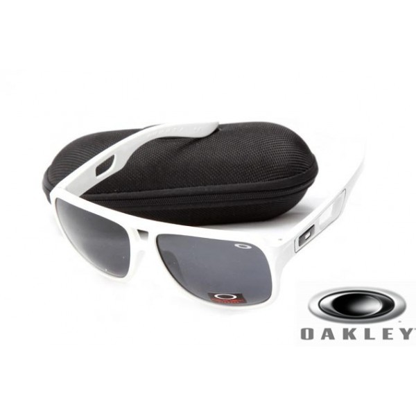  oakley dispatch II sunglasses White Frame Gray Lens OAKLEY201567306