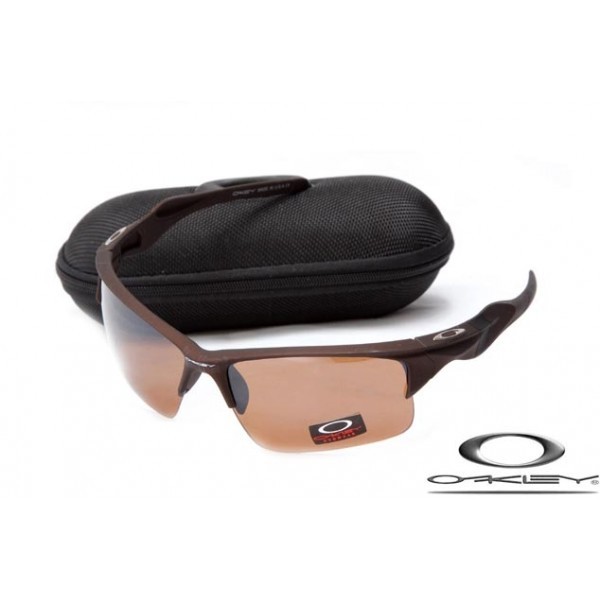 Oakley Half Jacket 2.0 Sunglasses Polishing Brown Frame Brown Iridium Lens OAKLEY20156271