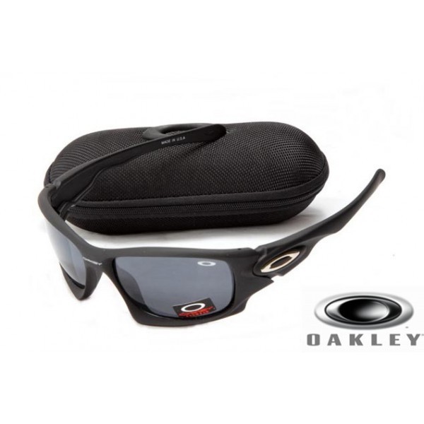  Oakley Ten Sunglasses Black Frame Gray Lens OAKLEY201567430