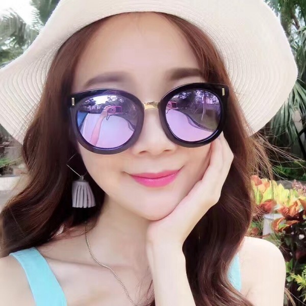 Karen Walker Polarized Eyewear UV400 Protective Film Purple Lenses