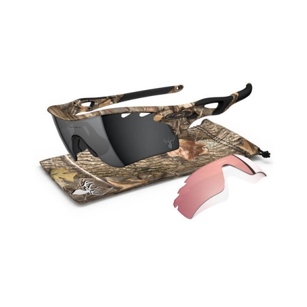 Replica Oakleys Radarlock Woodland camo warm grey vented path O8007