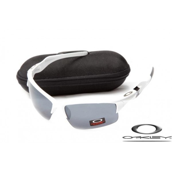 Oakley Half Jacket 2.0 Sunglasses White Frame Gray Lens OAKLEY20156457
