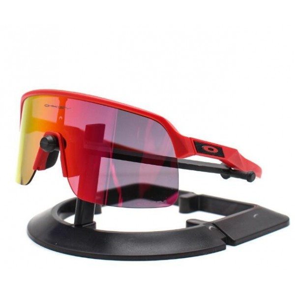 Oakley Sutro Lite sunglasses Matte Red frame Ruby lens