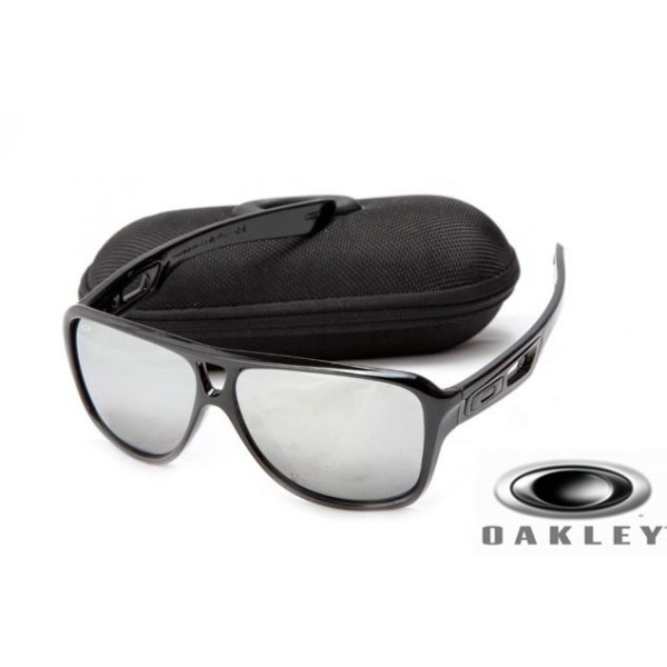  oakley dispatch II sunglasses Polishing Black Frame Silver Lens OAKLEY201567298