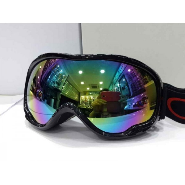 Oakley Goggle A Frame Polishing Black Frame Blue Yellow Lens