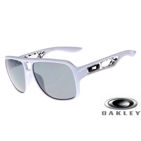  oakley dispatch II sunglasses White Frame Gray Lens OAKLEY201567303